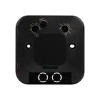 Mikrobangų Judesio daviklis SQMOTION-B 230V IP20 360° Plastikas Juoda