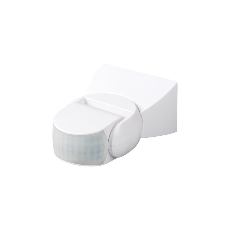 PIR Judesio daviklis ALER N-W 230V IP65 120° Plastikas Balta
