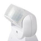 PIR Judesio daviklis ALER N-W 230V IP65 120° Plastikas Balta