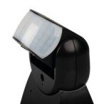 PIR Judesio daviklis ALER N-B 230V IP65 120° Plastikas Juoda