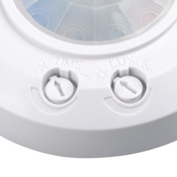 PIR Judesio daviklis ZONA MINI-W 230V IP20 H360° Plastikas Balta