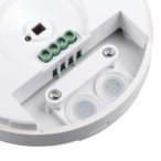 PIR Judesio daviklis ZONA MINI WT-W 230V IP65/20 H360° Plastikas Balta
