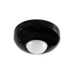 PIR Judesio daviklis ZONA JQ-37-B 230V IP20 H360/V120° Plastikas Juoda