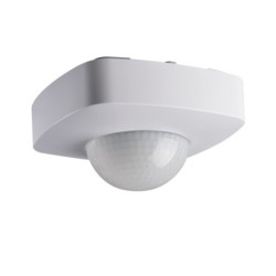 3xPIR Judesio daviklis SENTO 230V IP20 H360/V120° Plastikas Balta