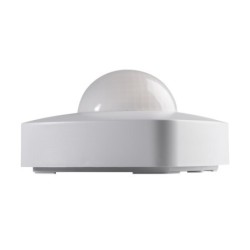 3xPIR Judesio daviklis SENTO 230V IP20 H360/V120° Plastikas Balta