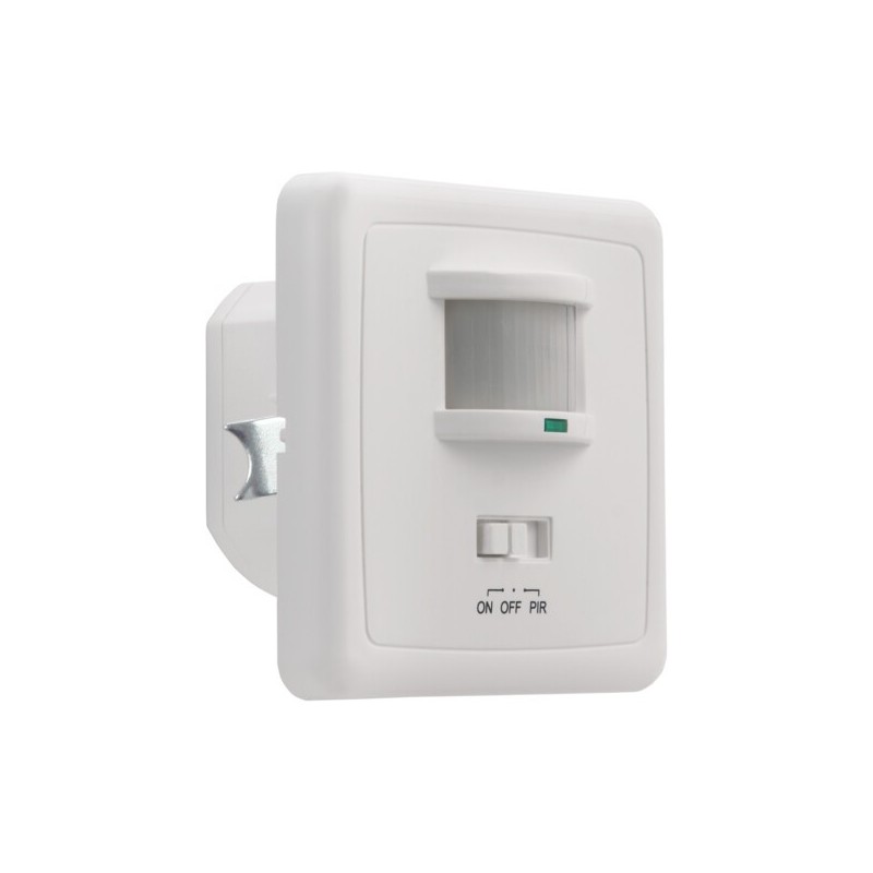 PIR Judesio daviklis MERGE JQ-L 230V IP20 H150/V60° Plastikas Balta