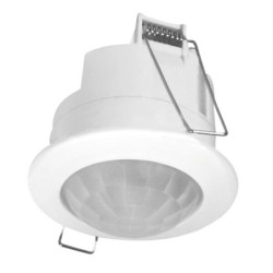 PIR Judesio daviklis MERGE JQ-O 230V IP20 H360/V120° Plastikas Balta