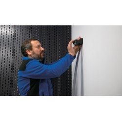 PIR Judesio daviklis ALER JQ-30-B 230V IP44 H160/V20° Plastikas Juoda