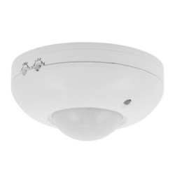 PIR Judesio daviklis ZONA JQ-37-W 230V IP20 H360/V120° Plastikas Balta