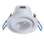 PIR Judesio daviklis MERGE ADJ-O 230V IP20 H360/V120° Plastikas Balta