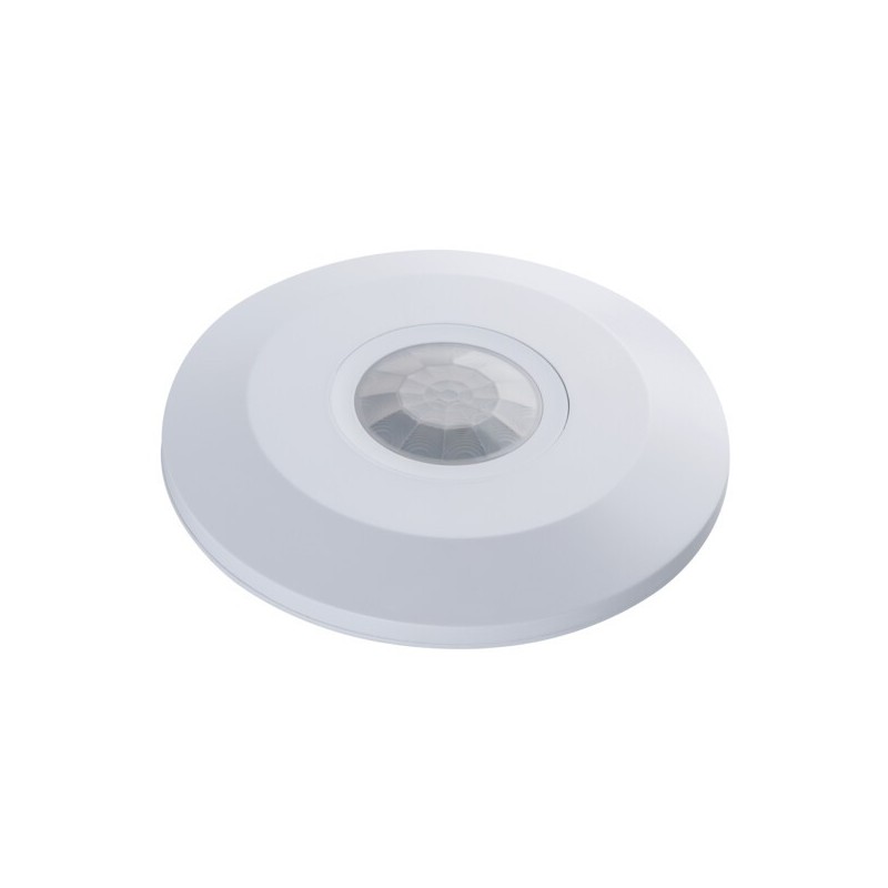 PIR Judesio daviklis ZONA FLAT-W 230V IP20 H360/V120° Plastikas Balta