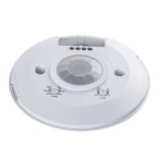 PIR Judesio daviklis ZONA FLAT-W 230V IP20 H360/V120° Plastikas Balta