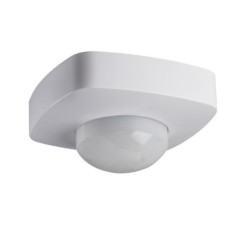 2xPIR Judesio daviklis SENZO 230V IP20 H360/V120° Plastikas Balta