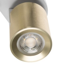 Lubinis šviestuvas LAURIN EL-3I W-G 3xGU10 balta, aukso IP20