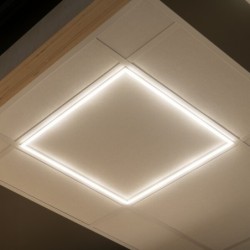 LED Panelė šviečiantis rėmelis AVAR 6060 32W-CCT 32W IP20 Šilta balta, Neutrali balta, Šalta balta 3000, 4000, 6500K