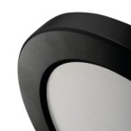 Universalaus montavimo LED Panelė ERGA PIR 17W CCT-B IP20 3000, 4000, 6500K su judesio davikliu (juoda)