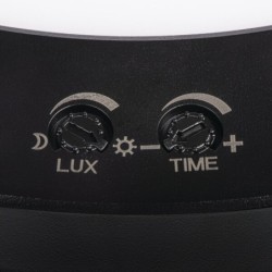 Universalaus montavimo LED Panelė ERGA PIR 17W CCT-B IP20 3000, 4000, 6500K su judesio davikliu (juoda)