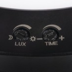 Universalaus montavimo LED Panelė ERGA PIR 17W CCT-B IP20 3000, 4000, 6500K su judesio davikliu (juoda)