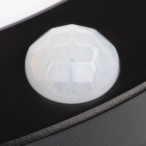 Universalaus montavimo LED Panelė ERGA PIR 17W CCT-B IP20 3000, 4000, 6500K su judesio davikliu (juoda)