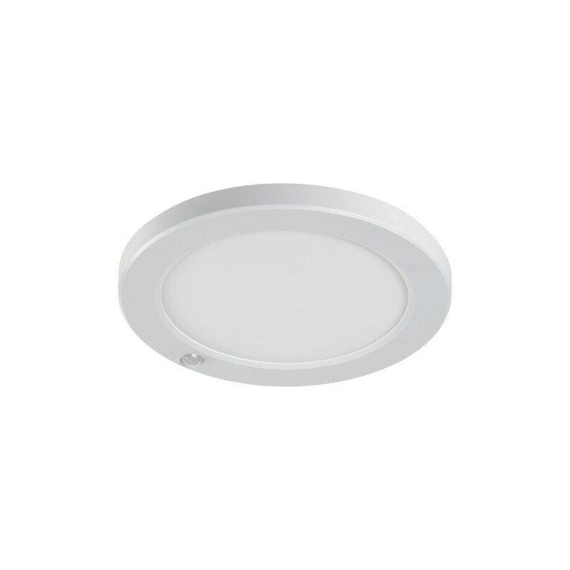 Universalaus montavimo LED Panelė ERGA PIR 17W CCT-W IP20 3000, 4000, 6500K su judesio davikliu (balta)