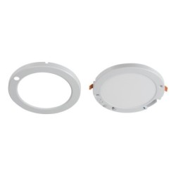 Universalaus montavimo LED Panelė ERGA PIR 17W CCT-W IP20 3000, 4000, 6500K su judesio davikliu (balta)