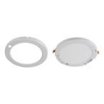 Universalaus montavimo LED Panelė ERGA PIR 17W CCT-W IP20 3000, 4000, 6500K su judesio davikliu (balta)