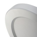 Universalaus montavimo LED Panelė ERGA PIR 17W CCT-W IP20 3000, 4000, 6500K su judesio davikliu (balta)