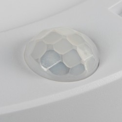 Universalaus montavimo LED Panelė ERGA PIR 17W CCT-W IP20 3000, 4000, 6500K su judesio davikliu (balta)