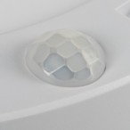 Universalaus montavimo LED Panelė ERGA PIR 17W CCT-W IP20 3000, 4000, 6500K su judesio davikliu (balta)