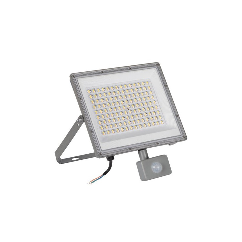 Prožektorius ACETE 100W CCT SE GR 100W 3000, 4000, 6500K IP44 su judesio davikliu