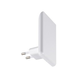 Naktinis šviestuvas jungiamas į kištukinį lizdą ORISA LED WW W 0,28W 220V 3000K (šilta balta) Balta