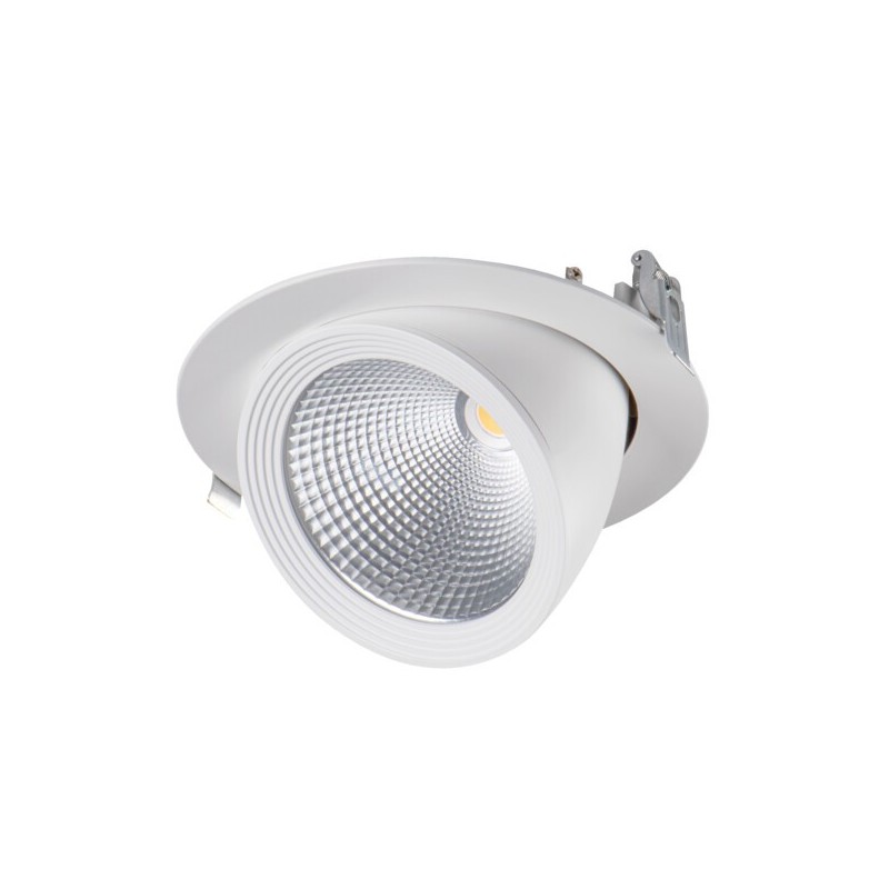 Įmontuojamas pakreipiamas LED šviestuvas HIMA LED 23W-NW-W 4000K 23W balta