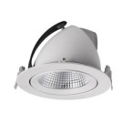 Įmontuojamas pakreipiamas LED šviestuvas HIMA LED 23W-NW-W 4000K 23W balta