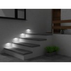 Įmontuojamas lauko sieninis LED šviestuvas GLASI LED 3W P NW-W 4000K (balta) IP44