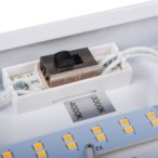 LED linijinis šviestuvas MEBA 120cm LED 22-40W NW/WW 3000, 4000K