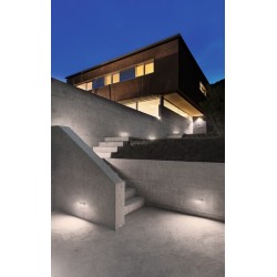 Sieninis lauko šviestuvas DULI LED 4W-NW-L-GR 4W 4000K Antracito IP54