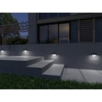 Sieninis lauko šviestuvas DULI LED 4W-NW-L-GR 4W 4000K Antracito IP54