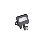 Prožektorius ANTEM LED 10W-NW-SE B 10W 4000K IP44 su judesio davikliu