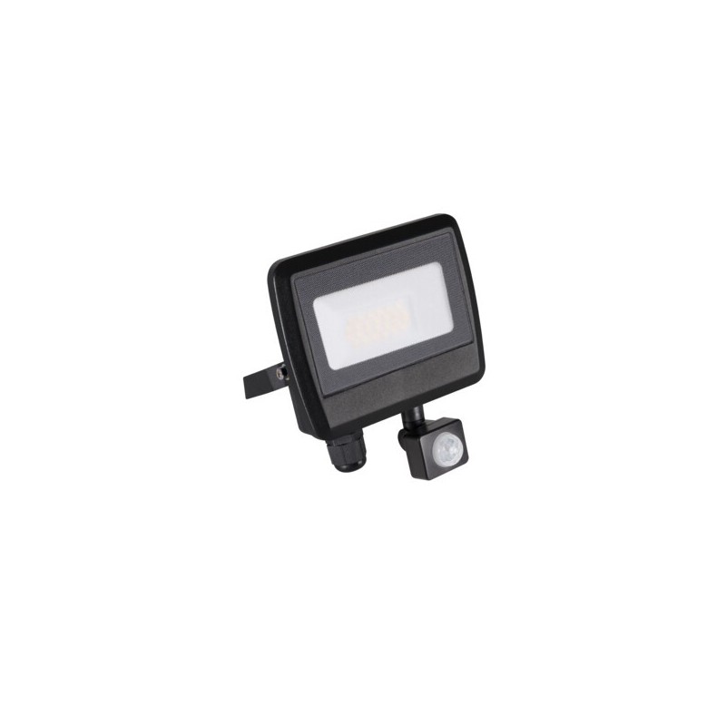Prožektorius ANTEM LED 20W-NW-SE B 20W 4000K IP44 su judesio davikliu