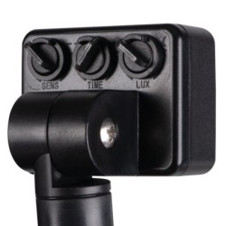Prožektorius ANTEM LED 20W-NW-SE B 20W 4000K IP44 su judesio davikliu