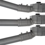 Gatvės LED šviestuvas PRO-S S 40W-ZH NW 40W 4000K pilka