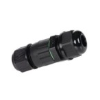 Hermetiška jungtis laidams IQ-LED FL QC I 3x1MM2 IP68 Juoda
