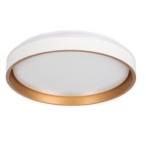 Lubinis šviestuvas SOLN LED CCTDIM W/G LED SMD 25W balta, aukso IP20