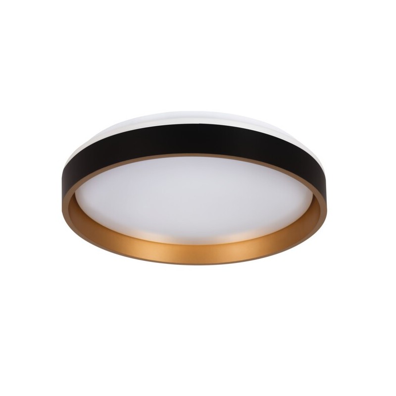 Lubinis šviestuvas SOLN LED CCTDIM B/G LED SMD 25W juoda, aukso IP20