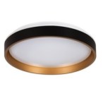 Lubinis šviestuvas SOLN LED CCTDIM B/G LED SMD 25W juoda, aukso IP20