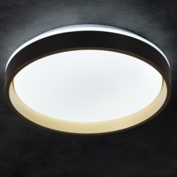 Lubinis šviestuvas SOLN LED CCTDIM B/G LED SMD 25W juoda, aukso IP20