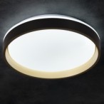 Lubinis šviestuvas SOLN LED CCTDIM B/G LED SMD 25W juoda, aukso IP20