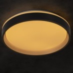 Lubinis šviestuvas SOLN LED CCTDIM B/G LED SMD 25W juoda, aukso IP20