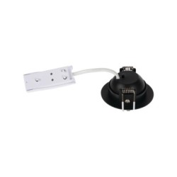 Įmontuojamas šviestuvas FIZU CCT B 4W juoda IP20