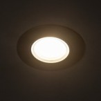 Įmontuojamas šviestuvas FIZU CCT B 4W juoda IP20